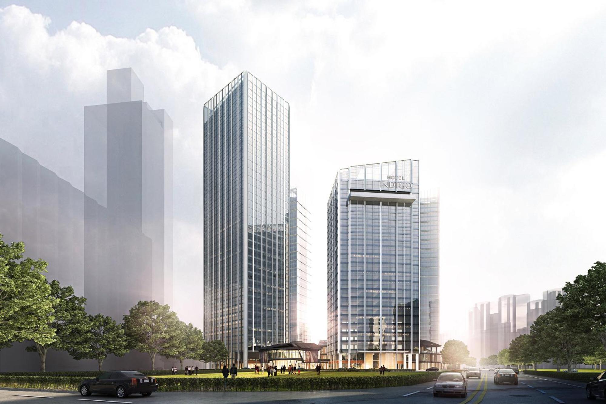 Hotel Indigo Changsha Meixi Lake Dış mekan fotoğraf