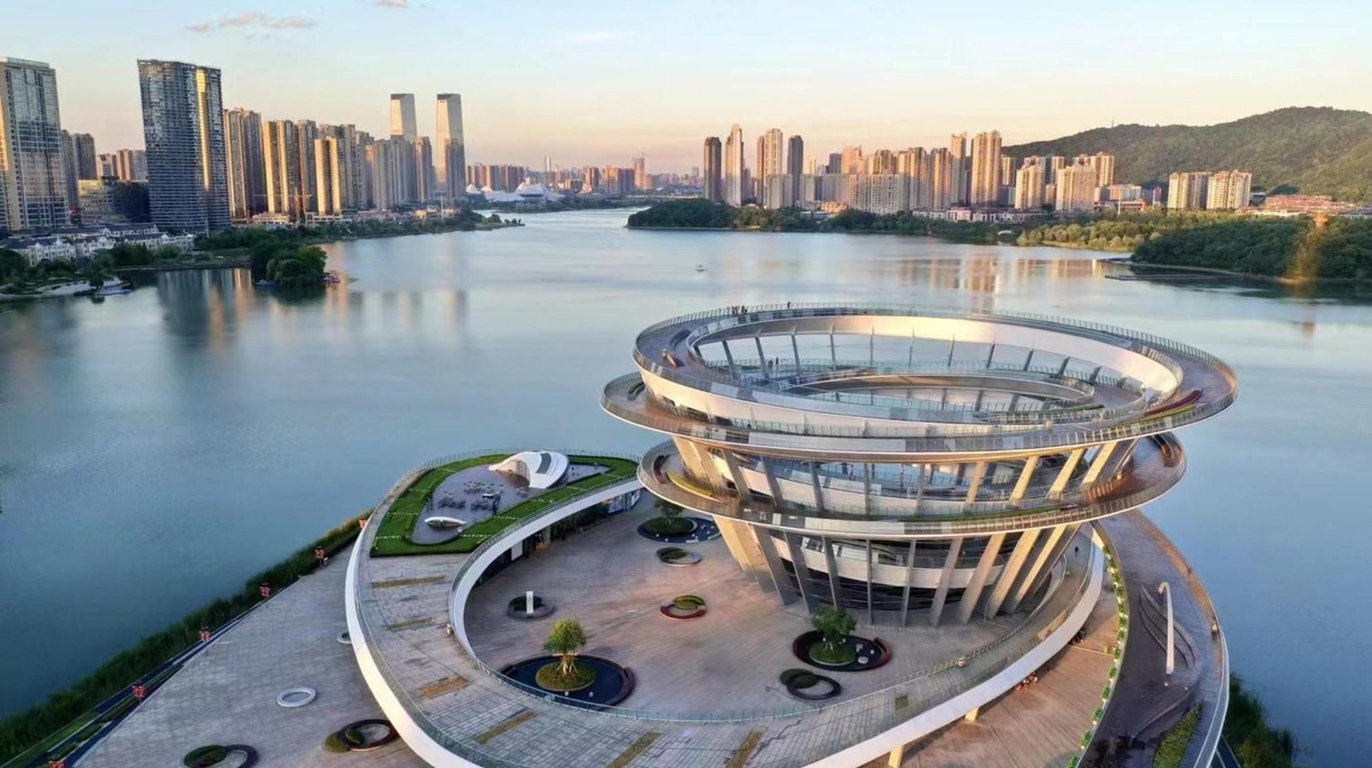Hotel Indigo Changsha Meixi Lake Dış mekan fotoğraf